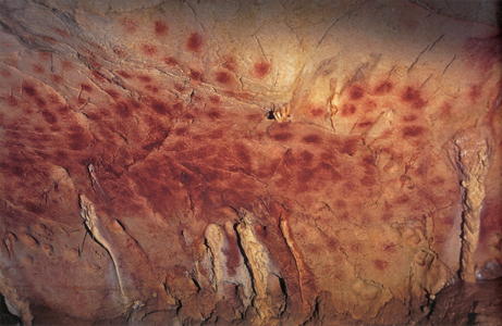 Chauvet Cave Red dots