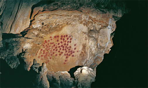 Chauvet Cave dots