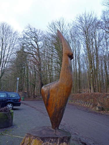  Gonnersdorf statue in wood