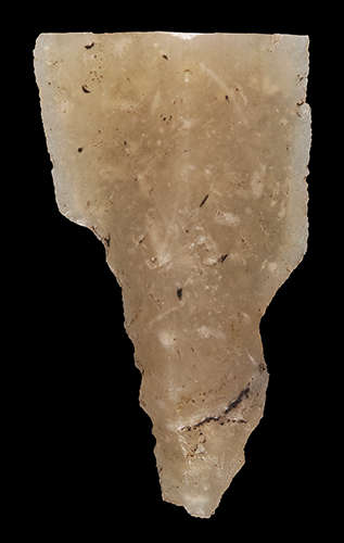 Basal fragments of shouldered points