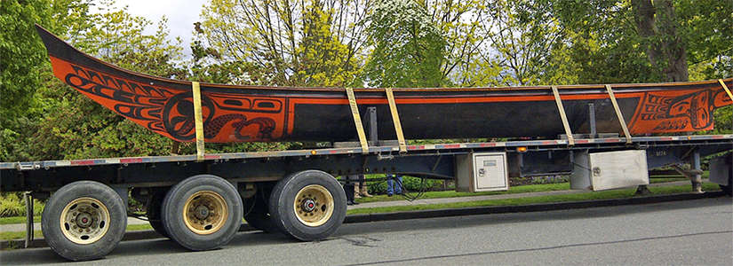 Pacific North West canoes