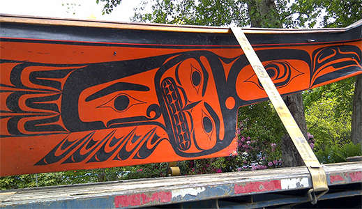 Pacific North West canoes