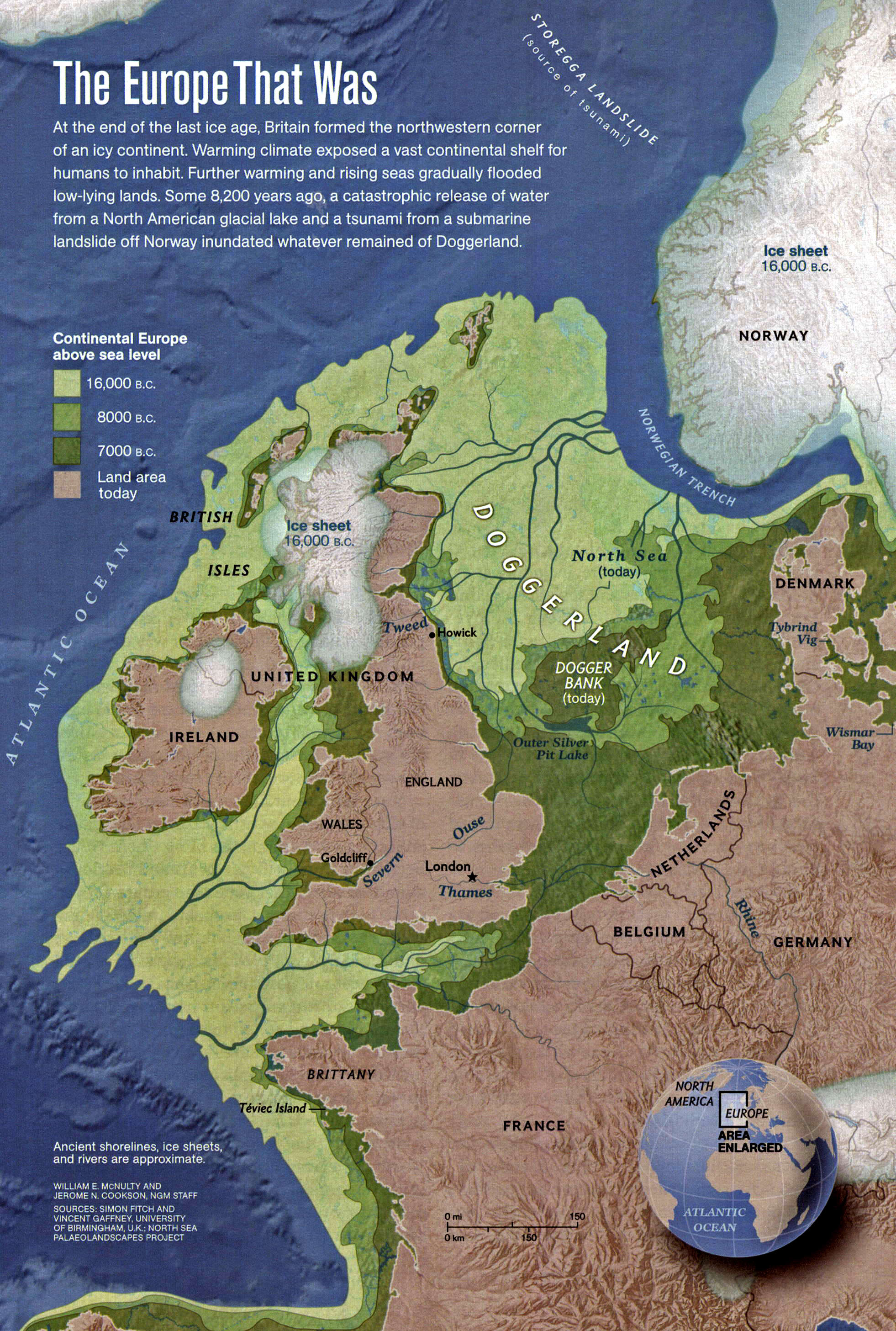 Mapped: What Did the World Look Like in the Last Ice Age?