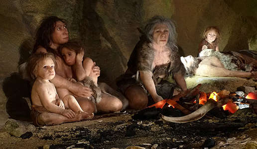 Neandertal home