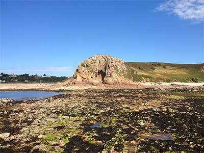 low tide