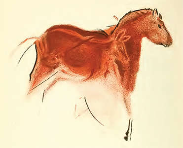 Altamira horse and hind