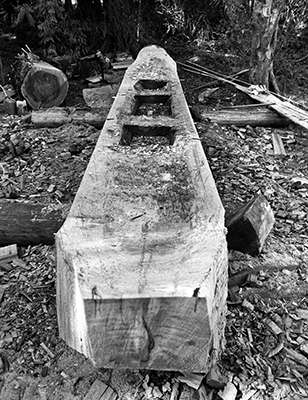 Pacific North West canoe