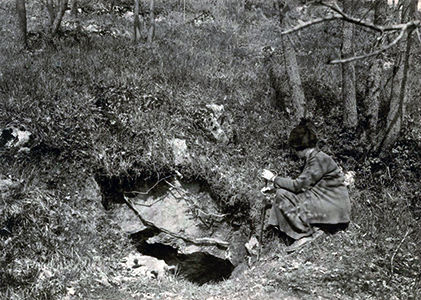 Trois Frères and Tuc d'Audoubert - sinkhole