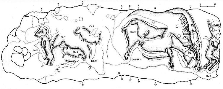 Roc de Sers frieze