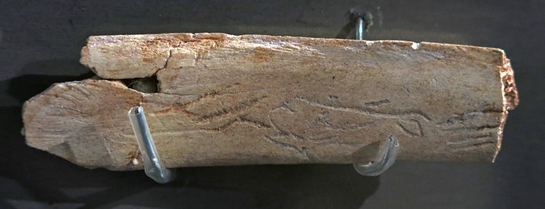 engraved bone