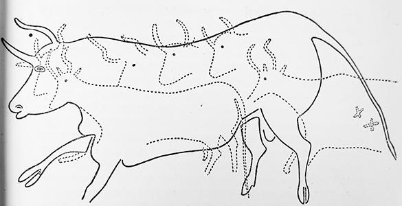 Great Black Bull lascaux