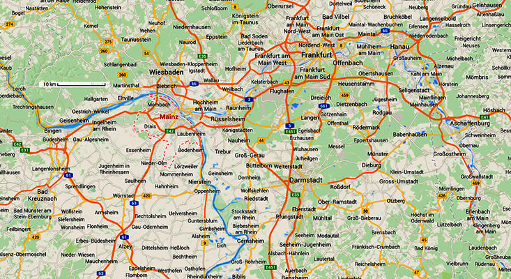 Mainz Map