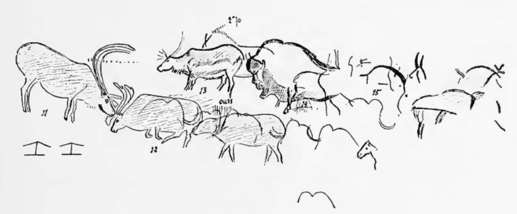 Font de Gaume Breuil drawings