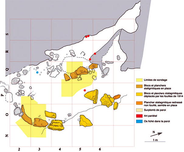 Tuc d'Audoubert plan