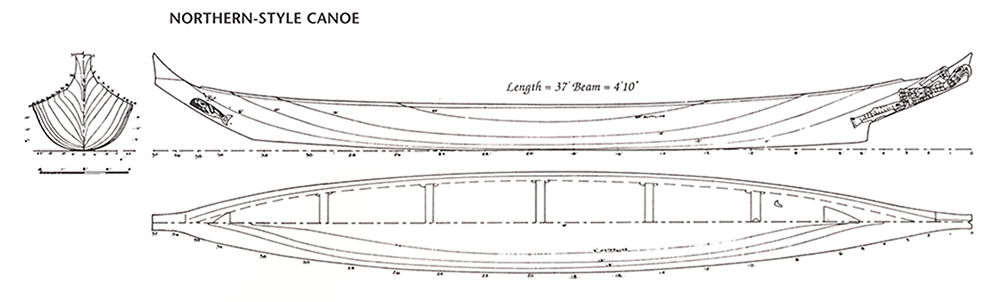 Salish Racing Canoe