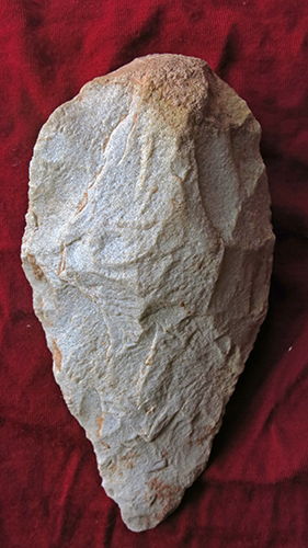 Acheulian handaxe from North Africa