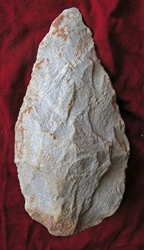 Acheulian handaxe from North Africa