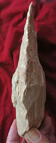 Acheulian handaxe from North Africa