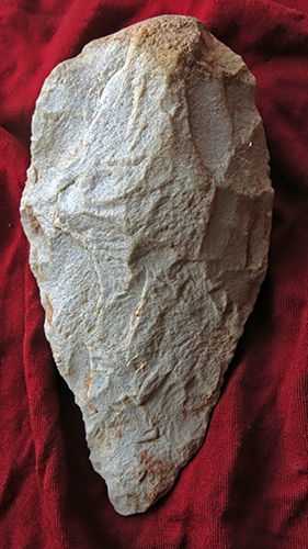 Acheulian handaxe from North Africa
