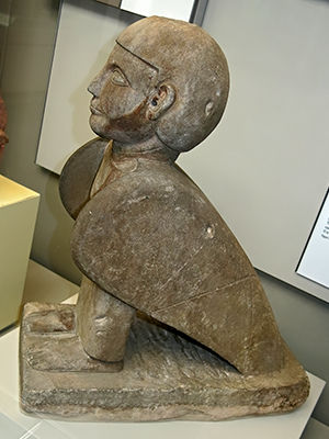 Female Ba-bird statue
