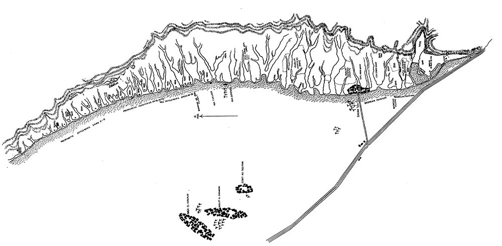 Sketch map of the Badari District