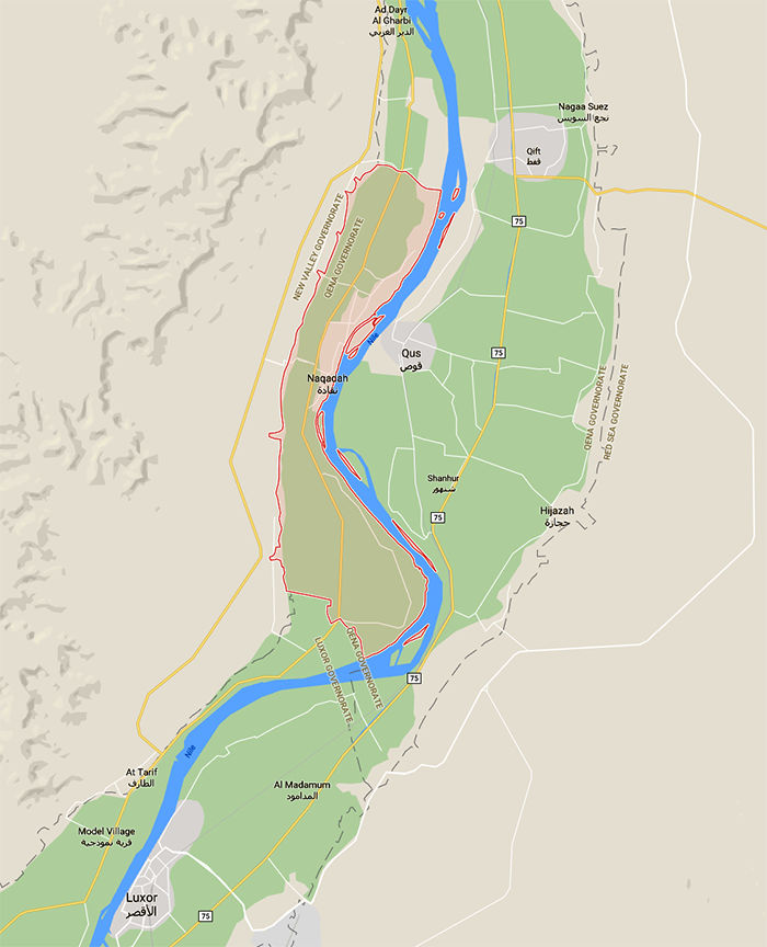 naqada map 