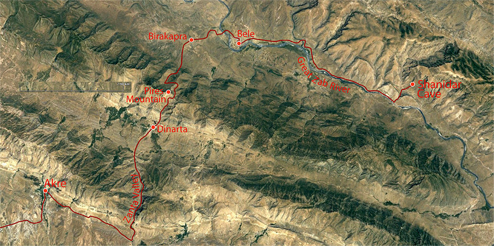 mountain route