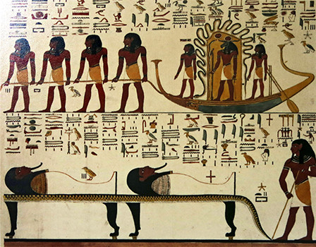 Stela of Scribe Amenemhat (Illustration) - World History Encyclopedia