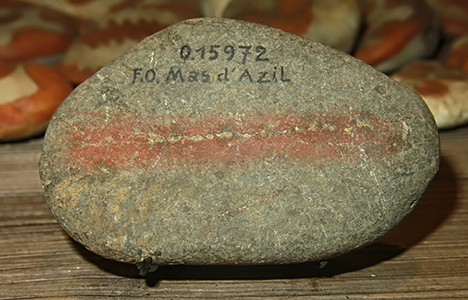 Pebbles from Mas d'Azil.