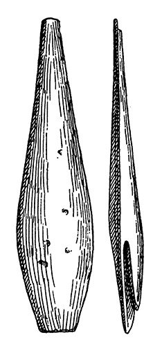 aurignacian spear point
