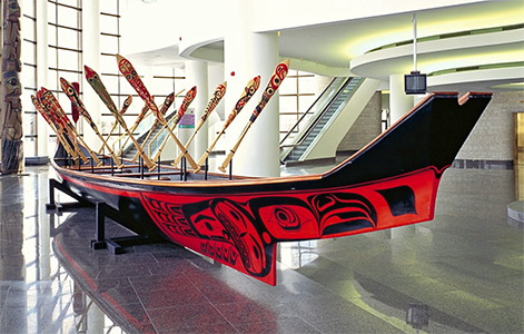 Pacific North West canoes