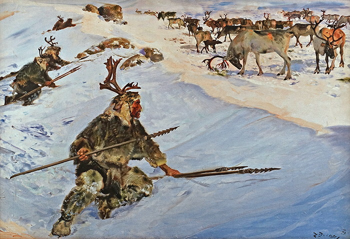 Hunting scene