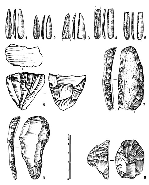 dufour bladelets