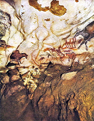 end axial, Lascaux