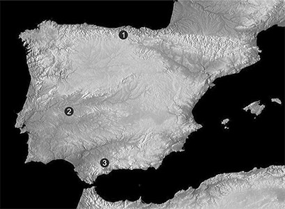 map spain sites