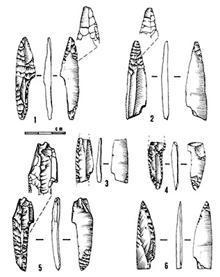 Combe Saunière tools