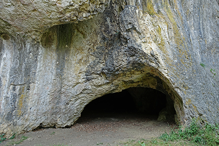 route from hohle fels to sirgenstein