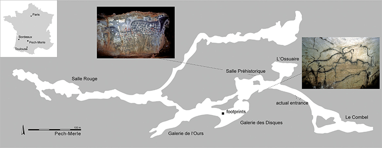 foot print map