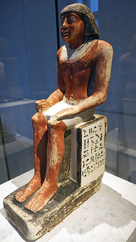 Seated figure of Hetepne