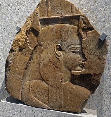 Temple relief