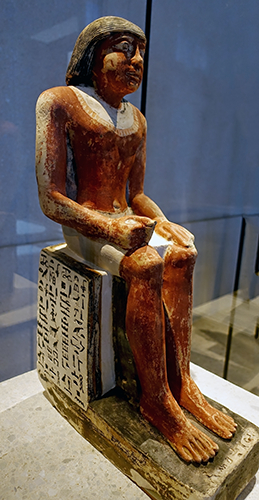 Seated figure of Hetepne