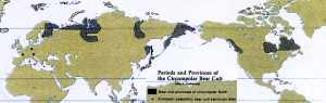 Bear Cults map