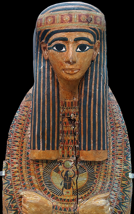 Egyptian Rare Mummy Ushabti 7" Pharaoh Figure Statue Collectable Ancient  201 
