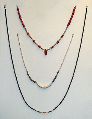 Badarian necklaces