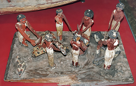 Coffin of Gua butchering model