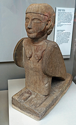 Female Ba-bird statue