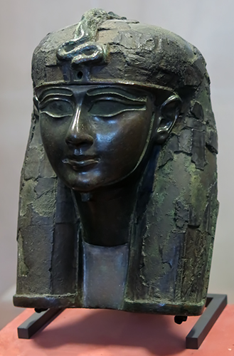 150mm Egyptian Statue King Tutankhamen Natural Basalt Stone 