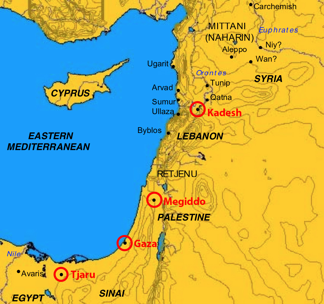The Battle of Megiddo - Ancient Egyptian culture