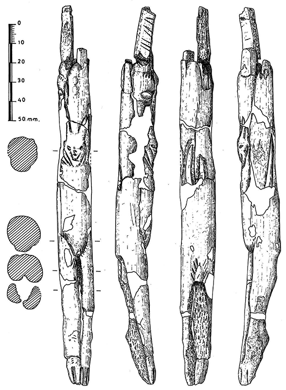 Venus figure from Las Caldas Cave