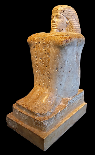 Egyptian Horus Eye Pharaoh Figurine Statue Ancient Goddess  5" Sculpture 201 